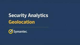 Security Analytics Key Features Symantec