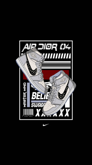 Top Cartoon Nike Shoes Wallpaper Full HD 4k To Use