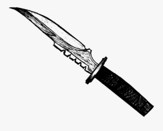 Knife Png Image Toppng Transparent Drawing