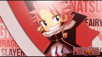 Fairy Tail Natsu Chibi Wallpaper