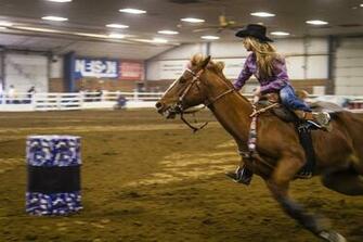 Barrel Racing Background HD Net