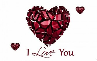 Love You Heart Wallpaper Wide I