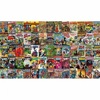 Wallpaper Marvel Comic Strip