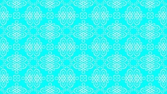 Aqua Swirly Pattern Wallpaper