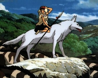 Mononoke Hime Anime Wide Wallpaper