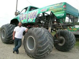 Grave Digger Monster Truck Wallpaper High Jump