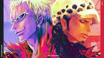 Doflamingo Trafalgar Law One Piece Anime HD Wallpaper