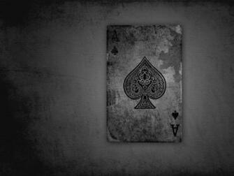 Grunge Ace Of Spades Wallpaper Art HD