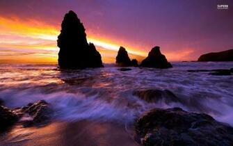 California Beach Wallpaper