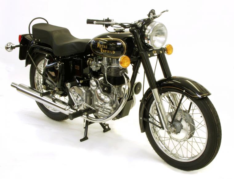 Royal Enfield Classic Black HD Pics Wroc Awski