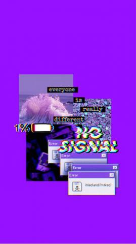 Purple Retro Aesthetic Wallpaper Background