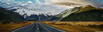 Road To Mount Cook 4k HD Desktop Wallpaper For Ultra Tv