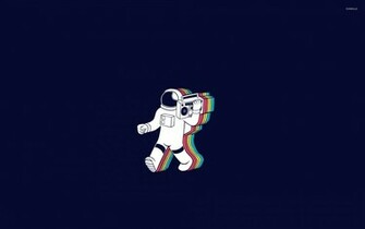 Party Astronaut Wallpaper Music