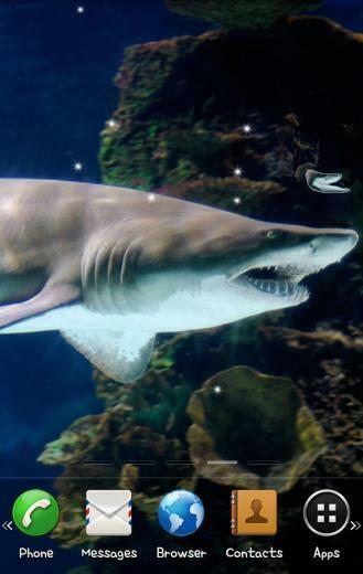 Shark Live Wallpaper Screenshot