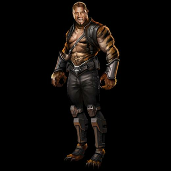 Wwe Immortals Batista Render By Wyruzzah
