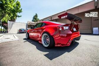 Fr S Wallpaper Red Rocket Bunny Tuning Car