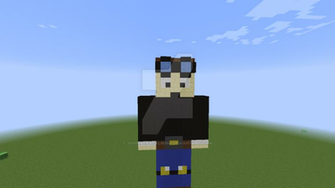 Dantdm Statue By Johnnynapalm360