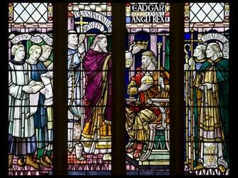 Stained Glass Art Window Religion B Wallpaper Background