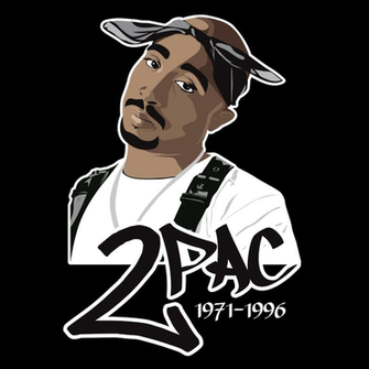 Tupac 2pac Shakur By Chadtrutt
