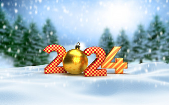 Desktop Wallpaper Christmas Snow Balls