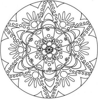 Printable Mandala Coloring S For Adults