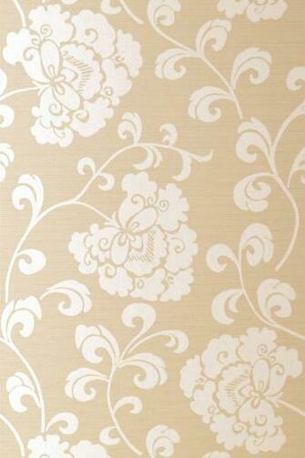 Anna French Wallpaper Glamour Regal Silver Mica Beige Buy Online