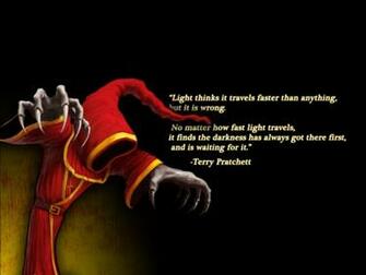 Terry Pratchett Black Light Darkness Creepy Fantasy League Legends