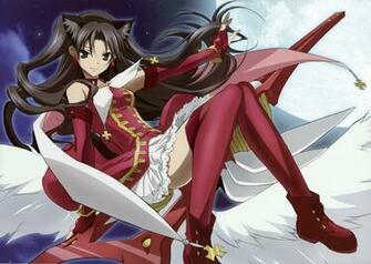 Fatestay Night Tohsaka Rin Meganekko Wallpaper