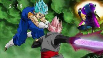 Black Fusion And Zeno Theory Dragon Ball Wallpaper
