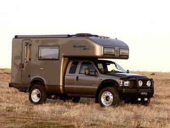 Supercab Lariat Pickup Camper Motorhome F Wallpaper Background