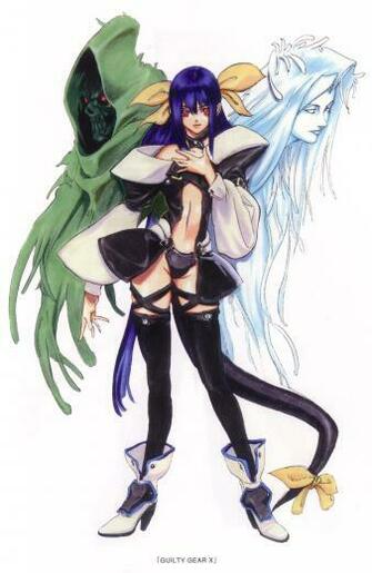 Guilty Gear Dizzy HD Wallpaper Color Palette Tags Pictures