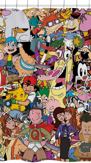 90s Style Wallpaper