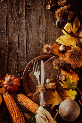Autumn Background Thanksgiving Wallpaper Happy