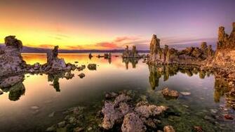 Sunset Shore Wallpaper HD
