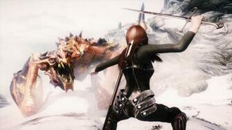 Skyrim Wallpaper Dragons Image