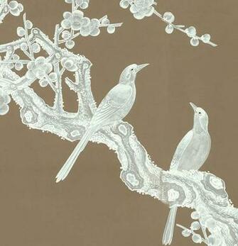 We Re Sorry Porcelain Bird Chinoiserie Wallpaper Is No Longer