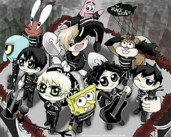 Spongebob Mcr Blackparade By Chocoreaper