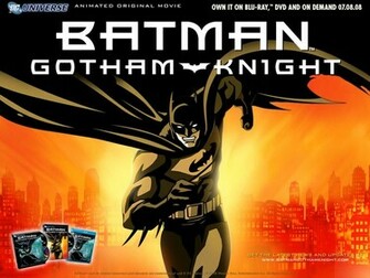 Wallpaper Batman Gotham Knight Em Manuten O