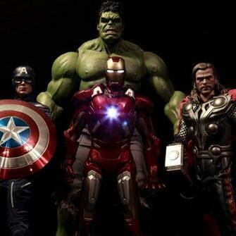 Man Wolverine Captain America Hulk HD Wallpaper 4k