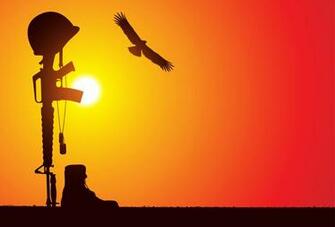 Military Fallen Soldier Rambo Wallpaper