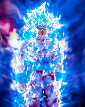 A Powerful Explosion Of Energy With Dope Dragon Ball Z Wallpaper