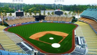 Dodger Stadium By Champo