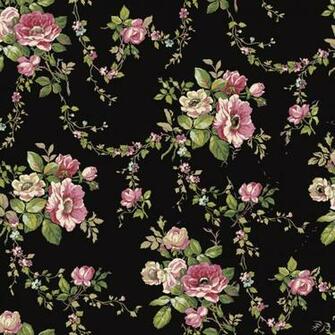 Ashford House Blooms Victorian Garden Wallpaper Border