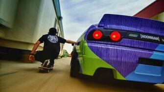 Blur Blurred Tuned 200sx Hoonigan S13 Hooning Wallpaper