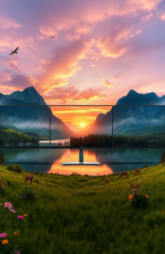 Monitor Panoramic Wallpaper