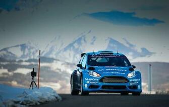 Wallpaper Ford Wrc Rally Fiesta Monte Carlo