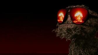 Sunglasses Muppet Oscar The Grouch Wallpaper