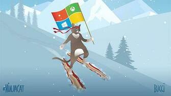 Cool Ninja Cat Wallpaper For Microsoft Windows