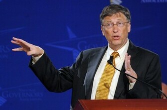 Bill Gates Addresses National Governors Association In Washington3000