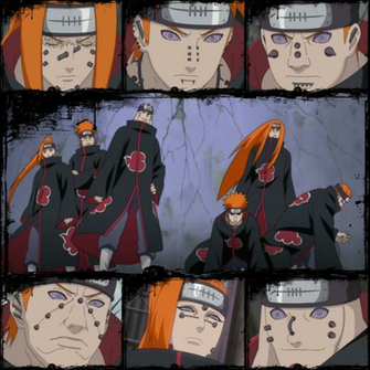 Six Paths Of Pain Collage By Sargas08